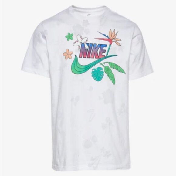 Nike Sportswear Palm Tees Nike Swoosh Paradise Plant T-Shirt - Picture 1 of 6